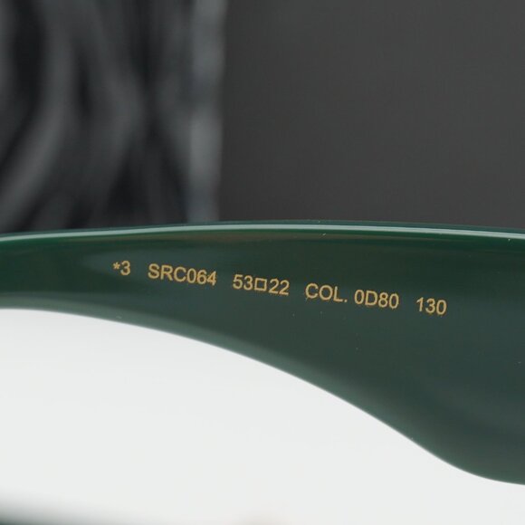 Roberto Cavalli SRC064 0D80 Oval Sunglasses - Green/Grey main image 7